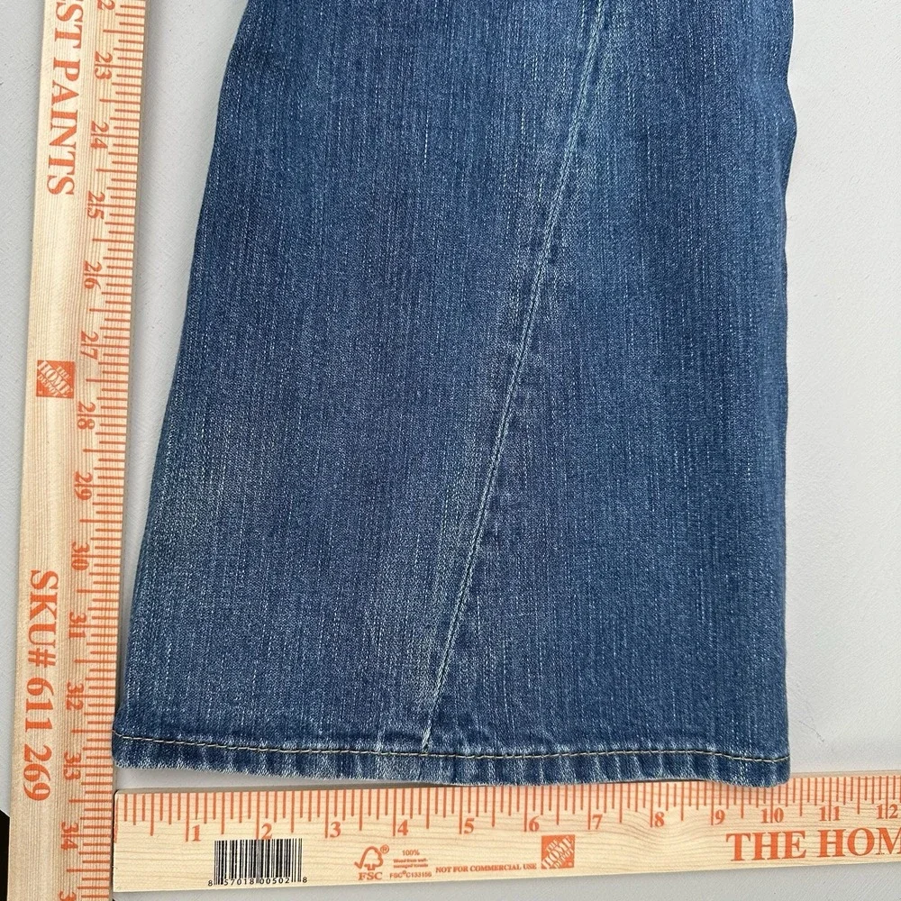 VTG Y2K True Religion Joey Jeans Twisted Flare Men 31x33 Distressed Flap Pockets